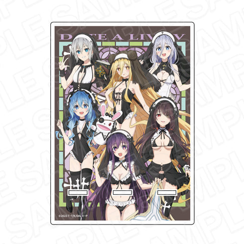 『デート・ア・ライブV』アクリルスマホスタンド 南の島のシスター ver.